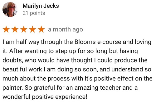 Marilyn Jecks - Blooms Review